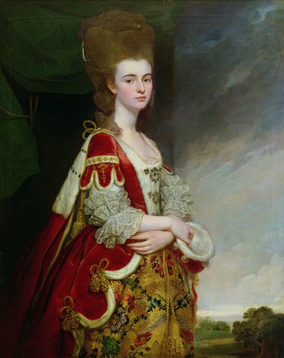 Lady Boston, nee Christian Methuen by George Romney